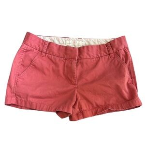 J. Crew Women's Coral Shorts, Size 6